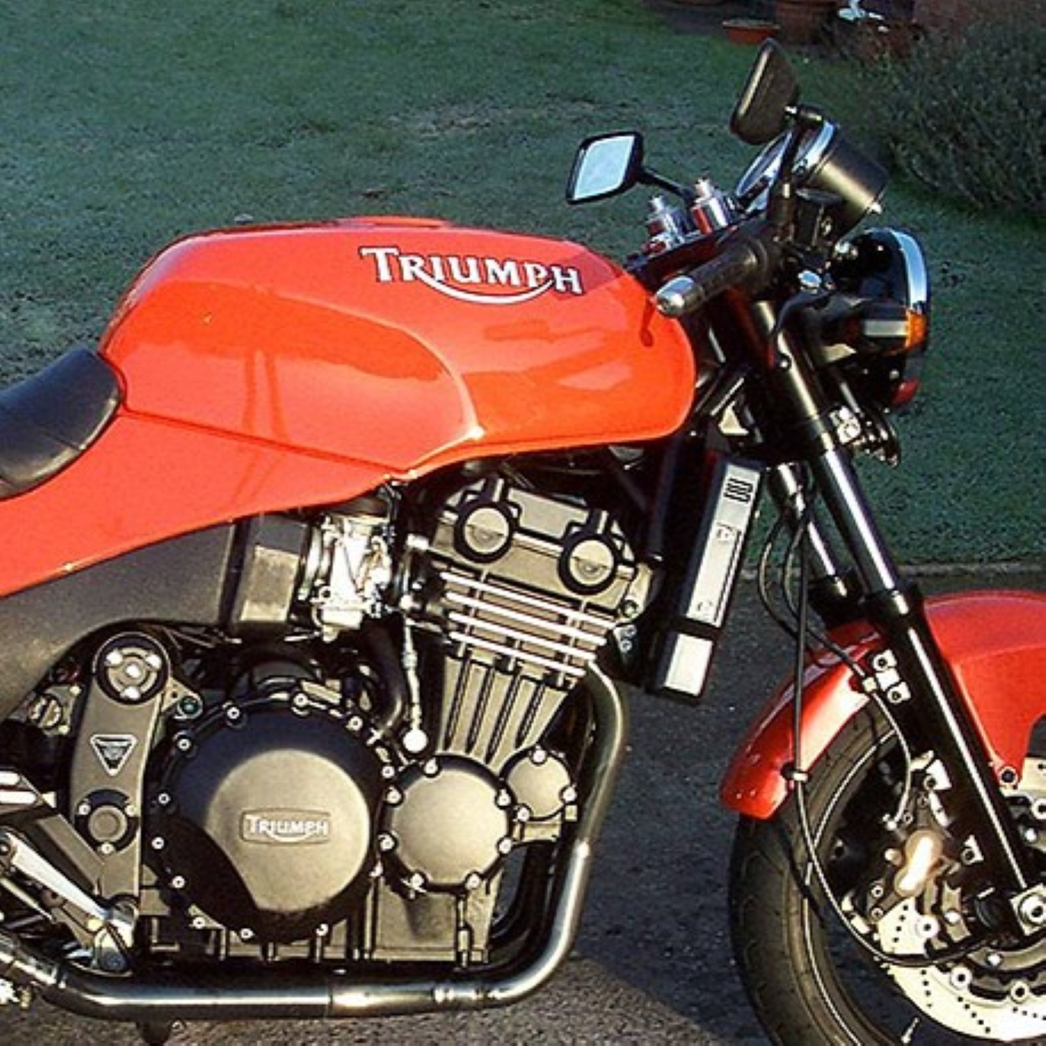 Fireball Orange (code EB) Triumph Motorcycle Paint Products - All ...