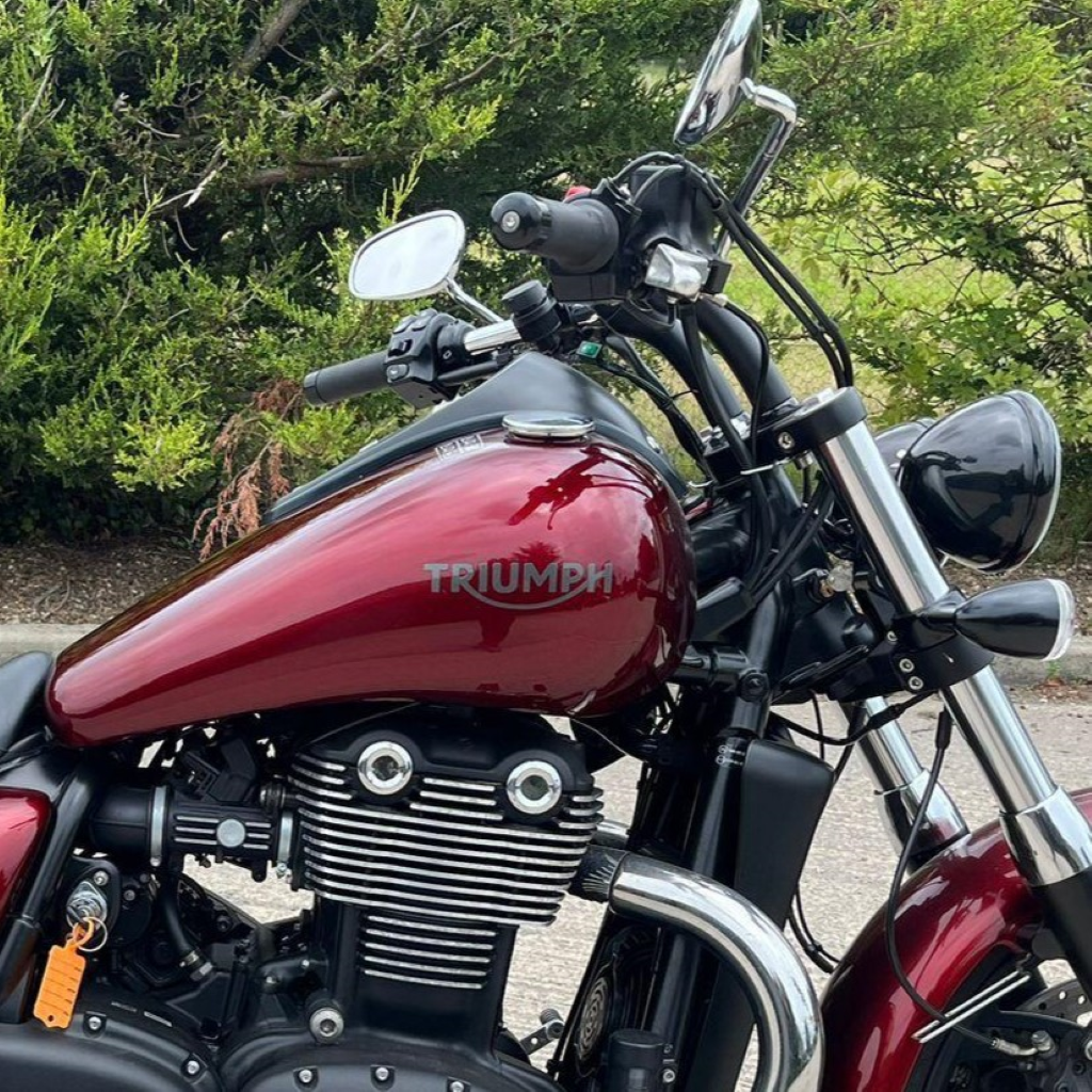 Lava Red (code CD) Triumph Motorcycle Paint Products - All Triumph ...